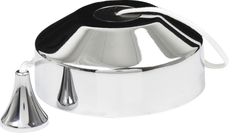 1-way 10-150W Trailing Edge Pull Cord Dimmer Switch - Polished Chrome