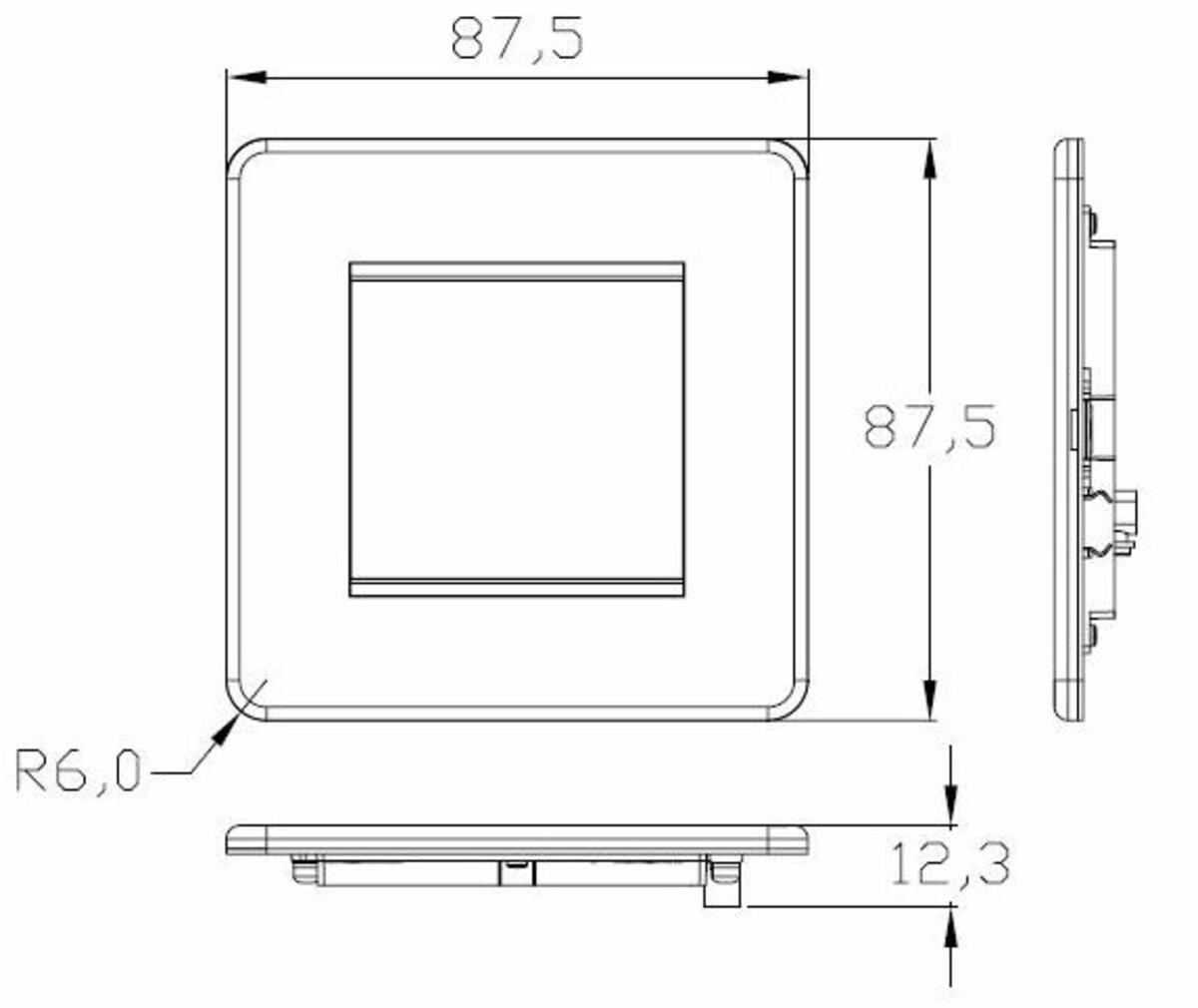2G Modular Faceplate - Alternate View