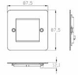 2G Modular Faceplate - Pearl Image