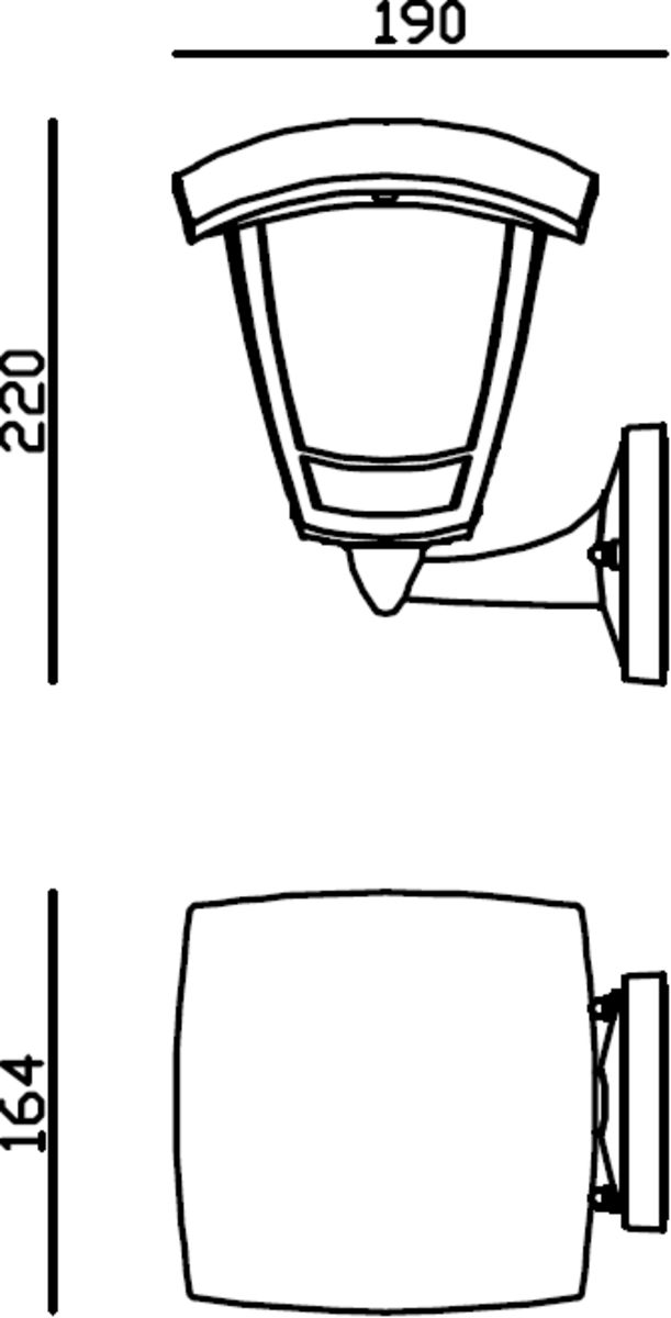TORO 8W LED Coach Lantern - Addition View