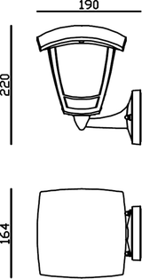 TORO 8W LED Coach Lantern - Addition View