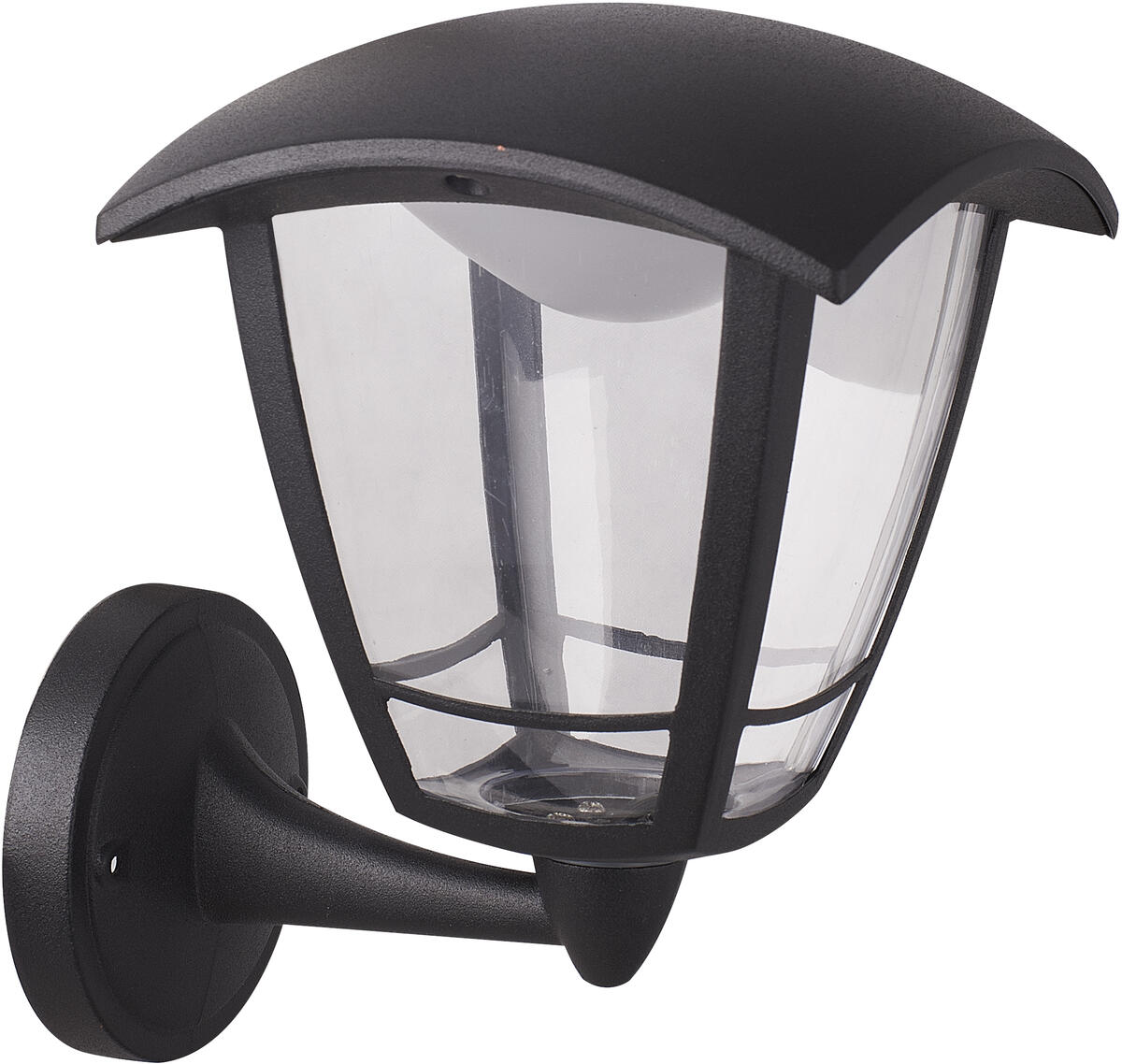 TORO 230V IP44 8W LED Coach Lantern - Black