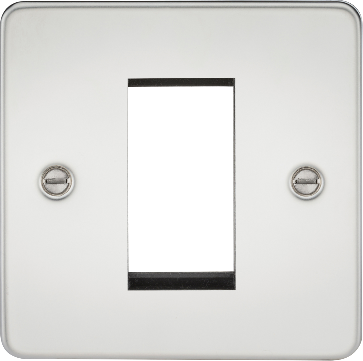 1G Modular Faceplate - Polished Chrome