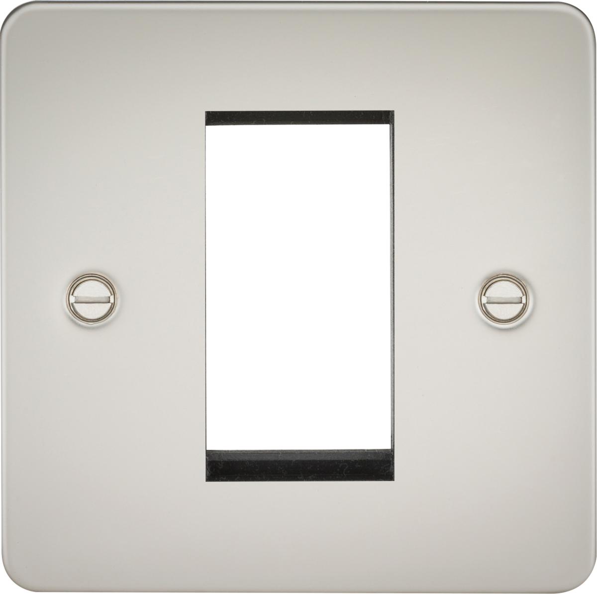1G Modular Faceplate - Pearl - Ultra Low Profile Design