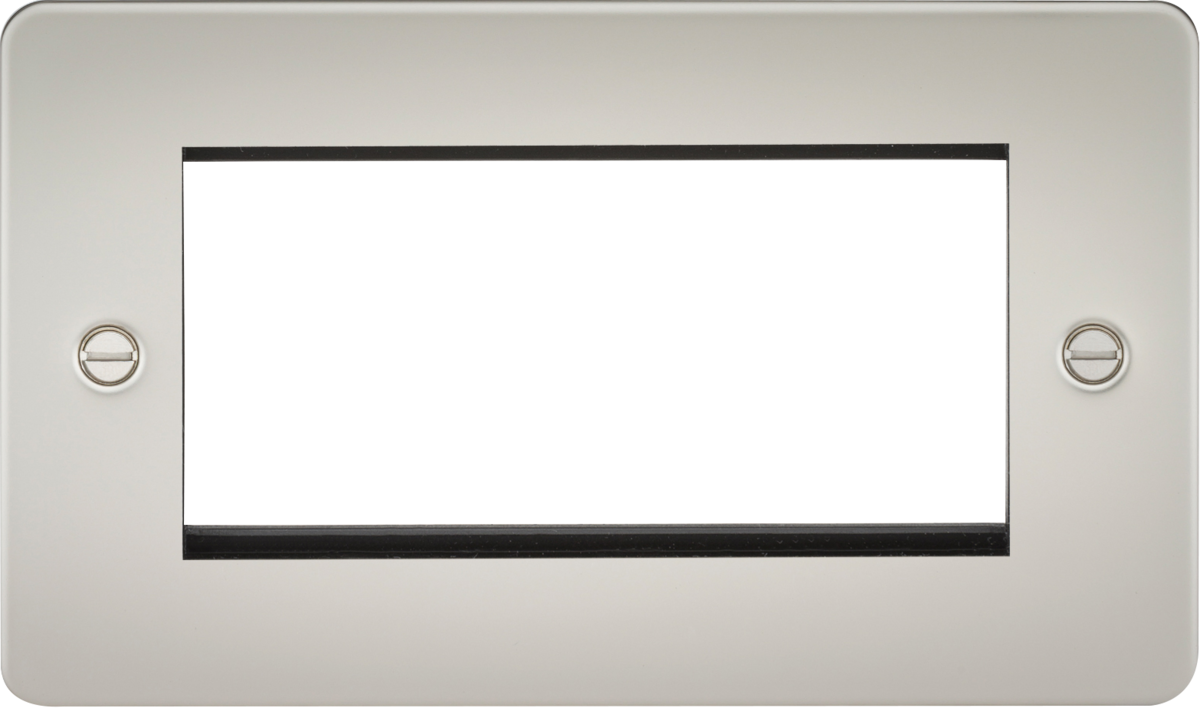 4G Modular Faceplate - Pearl