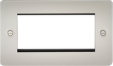 4G Modular Faceplate - Pearl
