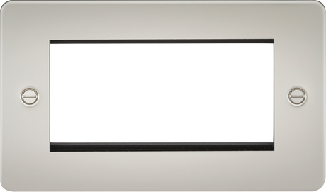4G Modular Faceplate - Pearl