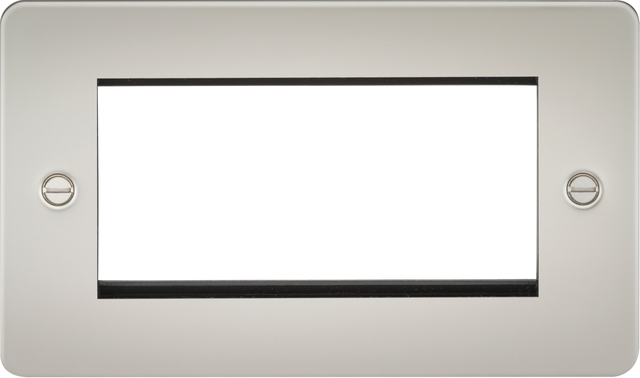 4G Modular Faceplate - Pearl