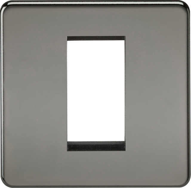 1G Modular Faceplate - Black Nickel