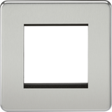 2G Modular Faceplate - Polished Chrome with Screwless Design