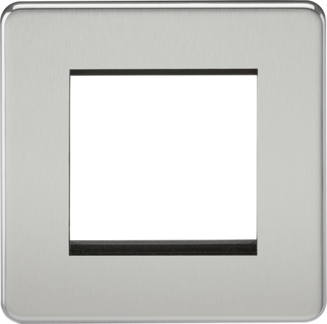 2G Modular Faceplate - Polished Chrome with Screwless Design