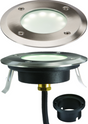 230V IP65 1.7W LED White Ground/Deck Light