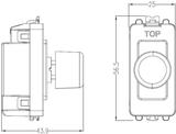 ML Accessories Intelligent Dimmer Switch - Anthracite