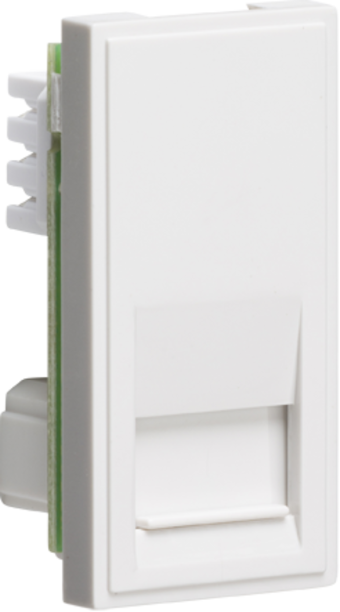 Telephone Secondary Outlet Module 25 x 50mm (IDC) - White