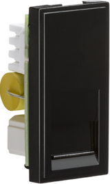 Telephone Master Outlet Module 25 x 50mm IDC - Black