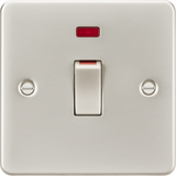 45A DP Switch with Neon - Pearl