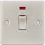 45A DP Switch with Neon - Pearl