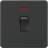 45A DP Switch with Neon Indicator - Anthracite