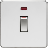 ML Accessories 45A DP Switch with Neon - Polished Chrome