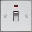 ML Accessories 45A DP Switch with Neon - Brushed Chrome
