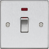 ML Accessories 45A DP Switch with Neon - Brushed Chrome