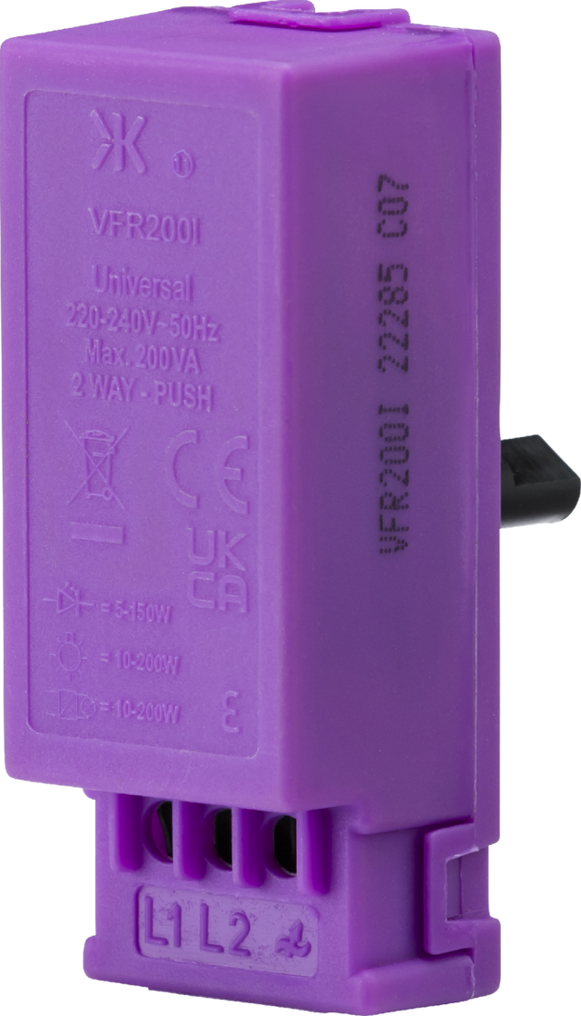 10-200W LED 2-Way Intelligent Dimmer Module - VFR200I