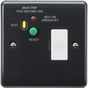 13A RCD Fused Spur (Type A) by ML Accessories - Anthracite Finish