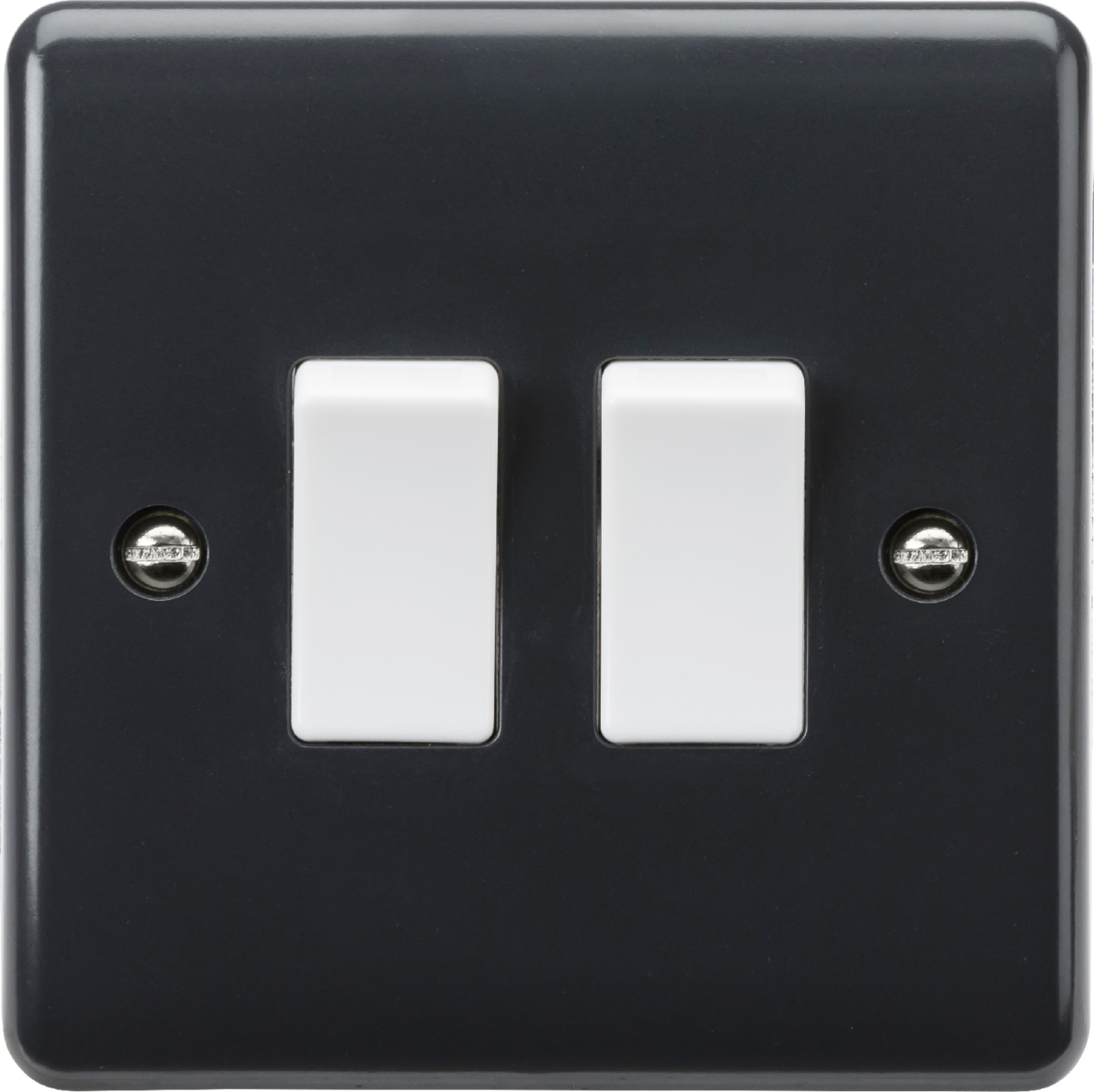10AX 2G 2-way Switch - Part M Compliant, Anthracite Finish
