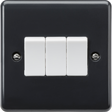 10AX 3G 2-Way Switch Anthracite - Part M Compliant