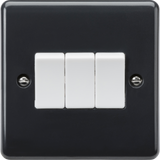 10AX 3G 2-Way Switch Anthracite - Part M Compliant