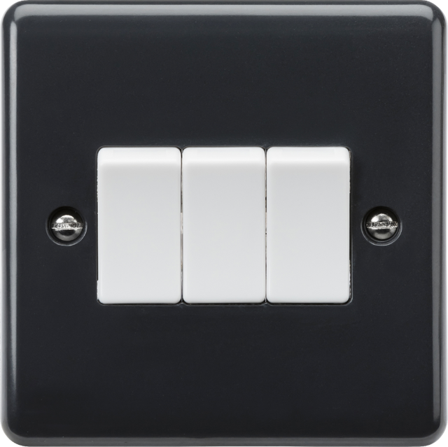 10AX 3G 2-Way Switch Anthracite - Part M Compliant