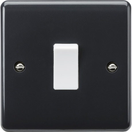 10AX 1G 2-way Switch [Part M Compliant] - Anthracite Finish