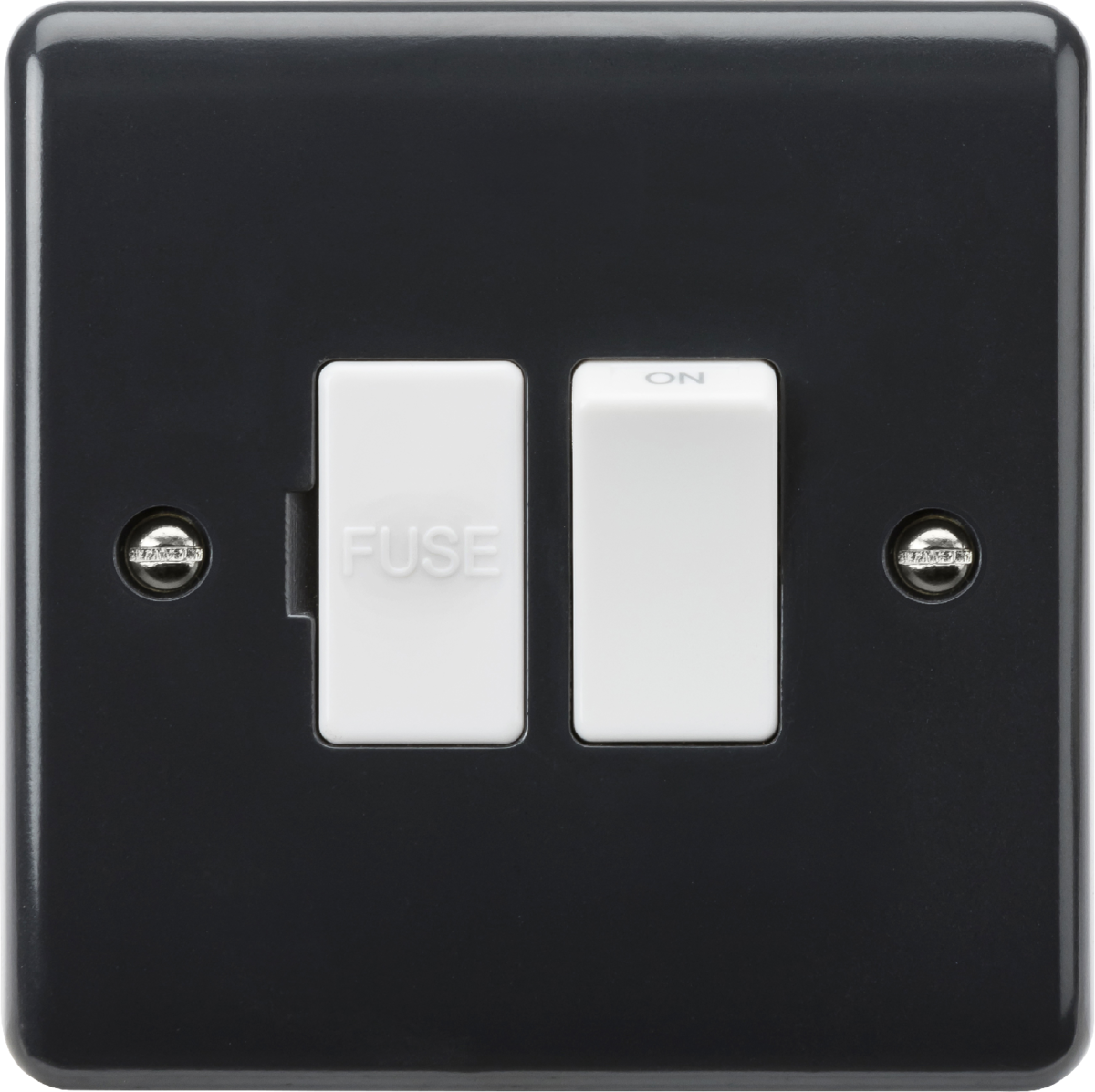 13A Switched Fused Spur - Part M Compliant, Anthracite