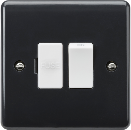 13A Switched Fused Spur - Part M Compliant, Anthracite