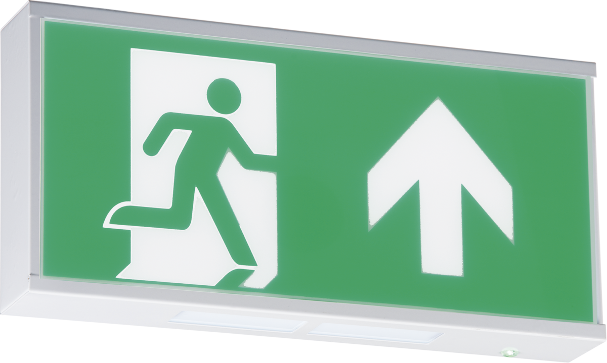 230V IP20 Wall Mounted LED Emergency Exit Sign