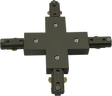 230V Track X-connector - Satin Nickel