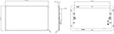 2G Screwless Blanking Plate Matt White