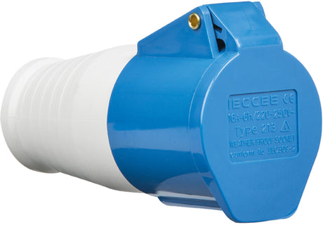 240V IP44 32A Connector 2P+E - Industrial Connector