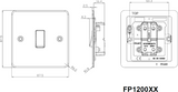 Alternative view of 10AX 1G Intermediate Switch - Pearl