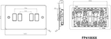 Alternative view of 10AX 4G 2-Way Switch - Brushed Chrome