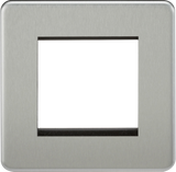 2G Modular Faceplate - Brushed Chrome