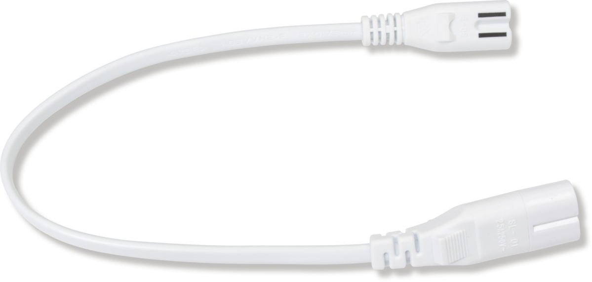 Link Power Cord 1000mm - Twin Power for LED Under Cabinet Fittings