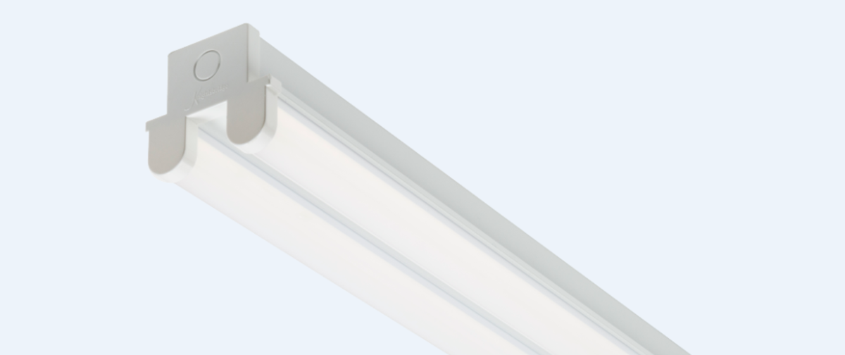 230V 60W Twin LED Batten 1790mm 6ft 6500lm Cool White