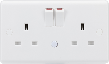 13A 2G DP Switched Socket with Night Light Function