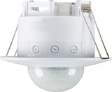 IP20 Wide Range 360° PIR Sensor - Recess Mounting, Knightsbridge