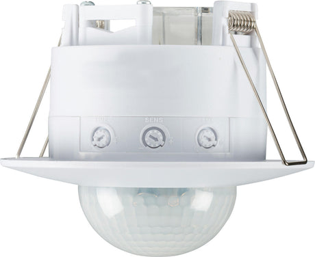 IP20 Wide Range 360° PIR Sensor - Recess Mounting, Knightsbridge