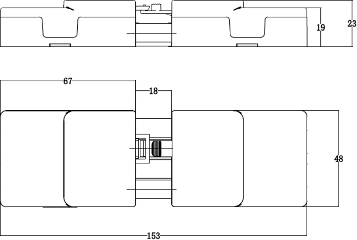 VELOX 20A 4-Pin Lighting Connector Alternative View