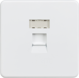 RJ45 Network Outlet - Matt White