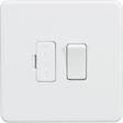 13A Switched Fused Spur Unit - Matt White