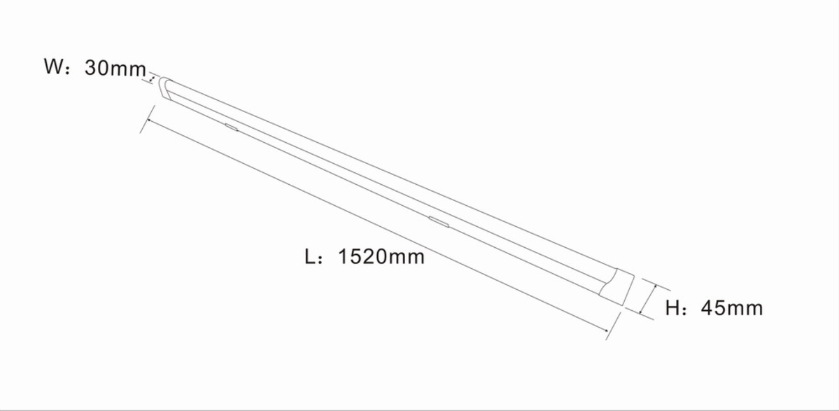 230V 22W 5ft LED Batten Image